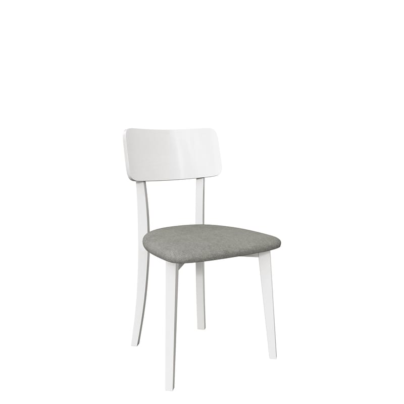 Esher Matstol, vit, grå