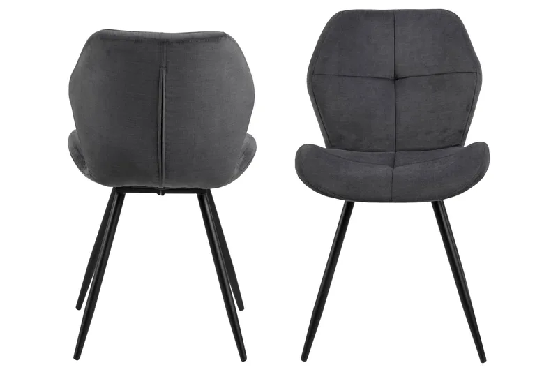 Eslida Matstol - Grå - Möbler - Fåtölj & stolar - Matstol & köksstol