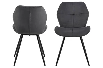 Eslida Matstol - Grå - Möbler - Fåtölj & stolar - Matstol & köksstol