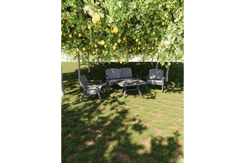 Ewell Karmstol - Antracit/Grafitgrå - Möbler - Fåtölj & stolar - Matstol & köksstol