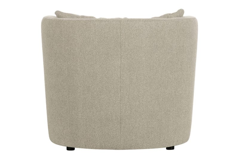 Explore Rund Fåtölj i Boucle - Beige - Möbler - Fåtölj & stolar - Fåtölj