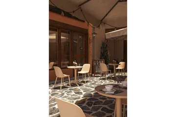 Eytan Matstol - Beige - Möbler - Fåtölj & stolar - Matstol & köksstol