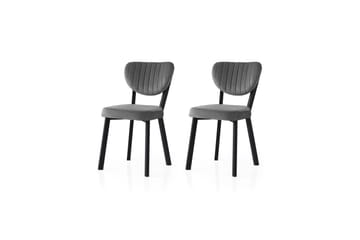 Ezzie Matstol - Svart/Antracit - Möbler - Fåtölj & stolar - Matstol & köksstol