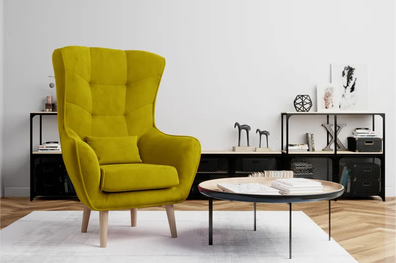 Arti Öronlappsfåtölj - Grön - Möbler - Fåtölj & stolar - Fåtölj - Öronlappsfåtölj