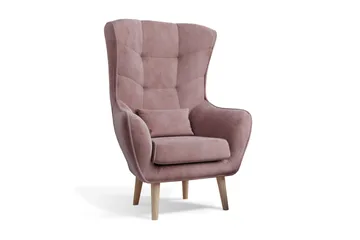 Arti Öronlappsfåtölj - Rosa - Möbler - Fåtölj & stolar - Fåtölj - Öronlappsfåtölj