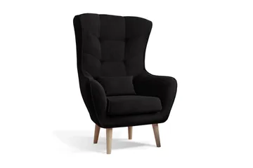 Arti Öronlappsfåtölj - Svart - Möbler - Fåtölj & stolar - Fåtölj - Öronlappsfåtölj