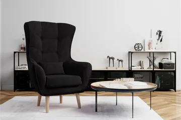 Arti Öronlappsfåtölj - Svart - Möbler - Fåtölj & stolar - Fåtölj - Öronlappsfåtölj