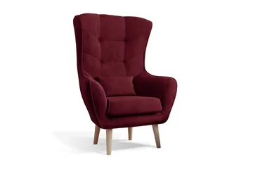 Arti Öronlappsfåtölj - Vinröd - Möbler - Fåtölj & stolar - Fåtölj - Öronlappsfåtölj