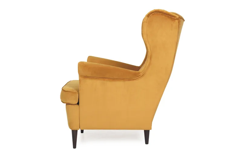 Harryda Öronlappsfåtölj - Gul - Möbler - Fåtölj & stolar - Fåtölj - Öronlappsfåtölj