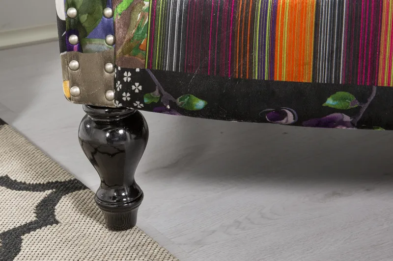 London Öronlappsfåtölj - Tyg mönstrat - Möbler - Fåtölj & stolar - Fåtölj - Öronlappsfåtölj