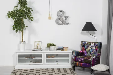 London Öronlappsfåtölj - Tyg mönstrat - Möbler - Fåtölj & stolar - Fåtölj - Öronlappsfåtölj