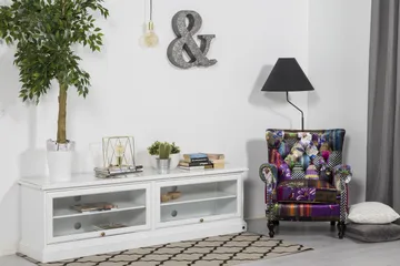 London Öronlappsfåtölj - Tyg mönstrat - Möbler - Fåtölj & stolar - Fåtölj - Öronlappsfåtölj