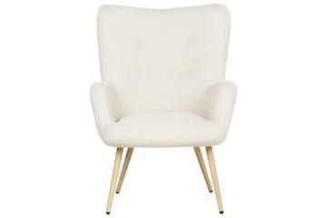 Öronlappsfåtölj Vejle - Beige, svart - Möbler - Fåtölj & stolar - Fåtölj - Öronlappsfåtölj