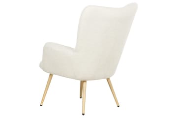 Öronlappsfåtölj Vejle - Beige, svart - Möbler - Fåtölj & stolar - Fåtölj - Öronlappsfåtölj
