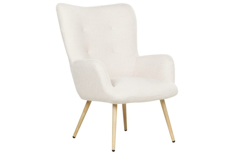 Öronlappsfåtölj Vejle - Beige, svart - Möbler - Fåtölj & stolar - Fåtölj - Öronlappsfåtölj