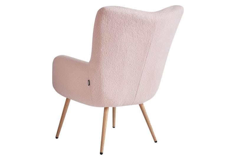 Öronlappsfåtölj Vejle - Beige, vit - Möbler - Fåtölj & stolar - Fåtölj - Öronlappsfåtölj