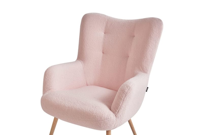 Öronlappsfåtölj Vejle - Beige, vit - Möbler - Fåtölj & stolar - Fåtölj - Öronlappsfåtölj