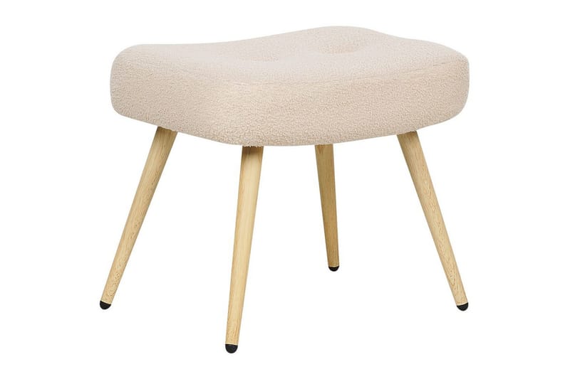 Öronlappsfåtölj Vejle - Rosa, mörkt trä - Möbler - Fåtölj & stolar - Fåtölj - Öronlappsfåtölj