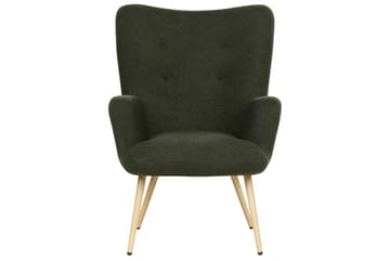 Öronlappsfåtölj Vejle - Vit, Svart - Möbler - Fåtölj & stolar - Fåtölj - Öronlappsfåtölj