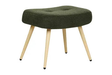 Öronlappsfåtölj Vejle - Vit, Svart - Möbler - Fåtölj & stolar - Fåtölj - Öronlappsfåtölj