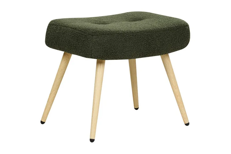  Öronlappsfåtölj Vejle - Vit, Svart - Möbler - Fåtölj & stolar - Fåtölj - Öronlappsfåtölj