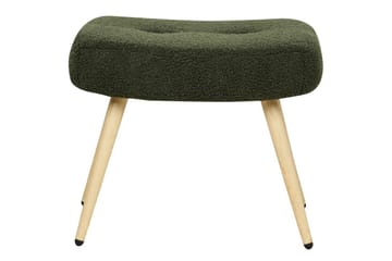 Öronlappsfåtölj Vejle - Vit, Svart - Möbler - Fåtölj & stolar - Fåtölj - Öronlappsfåtölj