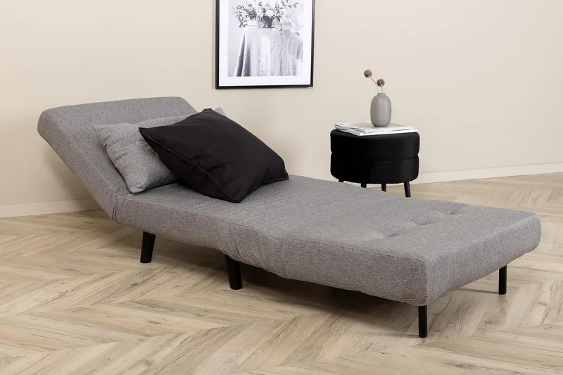 Vicky Bäddfåtölj - Grå - Möbler - Fåtölj & stolar - Fåtölj - Bäddfåtölj