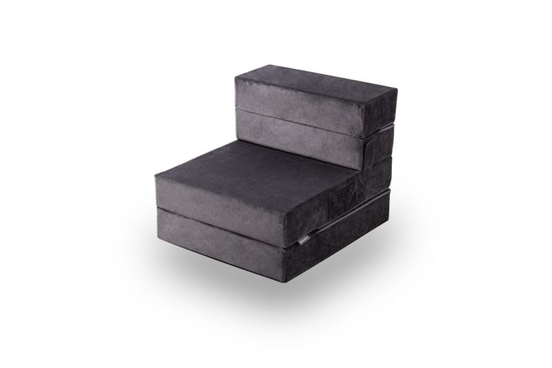 1-sits bäddsoffa Maroubridge Antracit - Antracit - Möbler - Fåtölj & stolar - Fåtölj - Bäddfåtölj