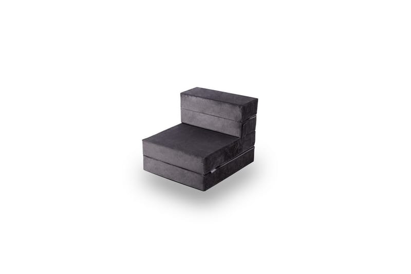 1-sits bäddsoffa Maroubridge Antracit - Antracit - Möbler - Fåtölj & stolar - Fåtölj - Bäddfåtölj
