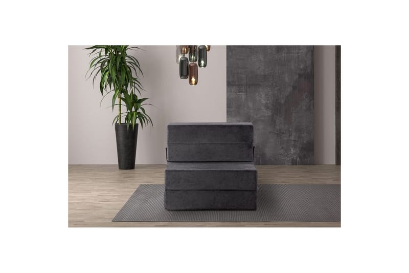 1-sits bäddsoffa Maroubridge Antracit - Antracit - Möbler - Fåtölj & stolar - Fåtölj - Bäddfåtölj