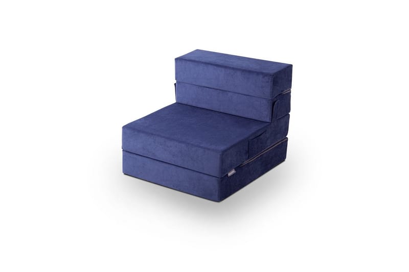 1-sits bäddsoffa Maroubridge Blå - Blå - Möbler - Fåtölj & stolar - Fåtölj - Bäddfåtölj