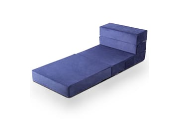 1-sits bäddsoffa Maroubridge Blå - Blå - Möbler - Fåtölj & stolar - Fåtölj - Bäddfåtölj