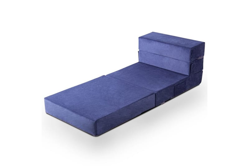 1-sits bäddsoffa Maroubridge Blå - Blå - Möbler - Fåtölj & stolar - Fåtölj - Bäddfåtölj