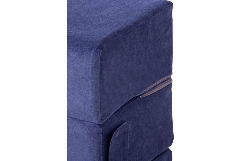 1-sits bäddsoffa Maroubridge Blå - Blå - Möbler - Fåtölj & stolar - Fåtölj - Bäddfåtölj