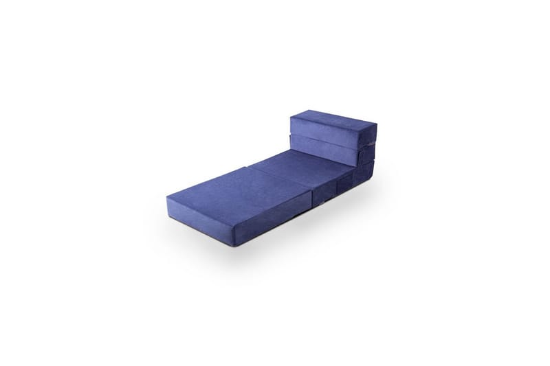 1-sits bäddsoffa Maroubridge Blå - Blå - Möbler - Fåtölj & stolar - Fåtölj - Bäddfåtölj