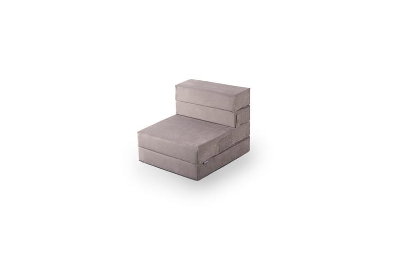 1-sits bäddsoffa Maroubridge Ljusgrå - Ljusgrå - Möbler - Fåtölj & stolar - Fåtölj - Bäddfåtölj