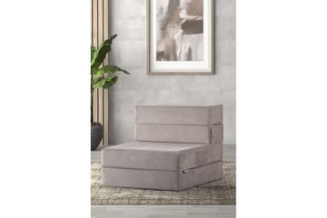 1-sits bäddsoffa Maroubridge Ljusgrå - Ljusgrå - Möbler - Fåtölj & stolar - Fåtölj - Bäddfåtölj