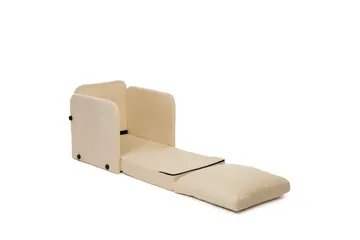 1-sits bäddsoffa Rubby Grädde - Grädde - Möbler - Fåtölj & stolar - Fåtölj - Bäddfåtölj