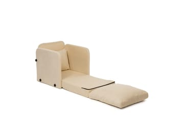 1-sits bäddsoffa Rubby Grädde - Grädde - Möbler - Fåtölj & stolar - Fåtölj - Bäddfåtölj