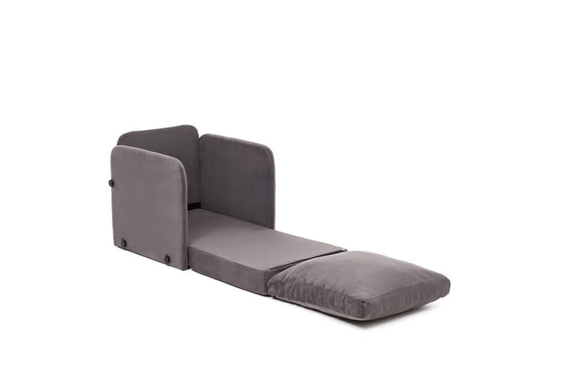 1-sits bäddsoffa Rubby Grå - Grå - Möbler - Fåtölj & stolar - Fåtölj - Bäddfåtölj
