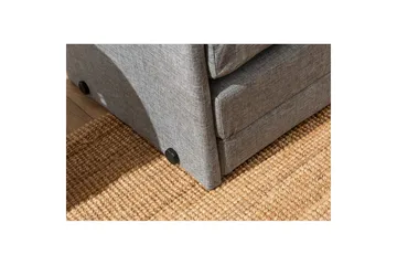 1-sits bäddsoffa Rubby Ljusgrå - Ljusgrå - Möbler - Fåtölj & stolar - Fåtölj - Bäddfåtölj