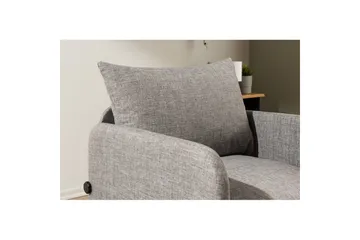 1-sits bäddsoffa Rubby Ljusgrå - Ljusgrå - Möbler - Fåtölj & stolar - Fåtölj - Bäddfåtölj
