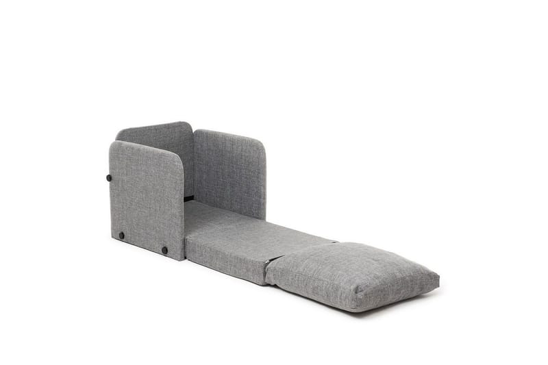 1-sits bäddsoffa Rubby Ljusgrå - Ljusgrå - Möbler - Fåtölj & stolar - Fåtölj - Bäddfåtölj