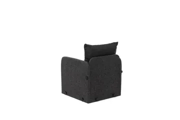 1-sits bäddsoffa Rubby Mörkgrå - Mörkgrå - Möbler - Fåtölj & stolar - Fåtölj - Bäddfåtölj