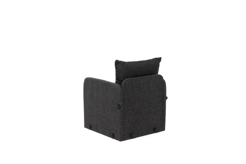 1-sits bäddsoffa Rubby Mörkgrå - Mörkgrå - Möbler - Fåtölj & stolar - Fåtölj - Bäddfåtölj