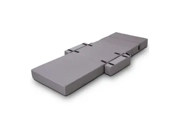 1-sits bäddsoffa Yoraemere Grå - Ljusgrå - Möbler - Fåtölj & stolar - Fåtölj - Bäddfåtölj