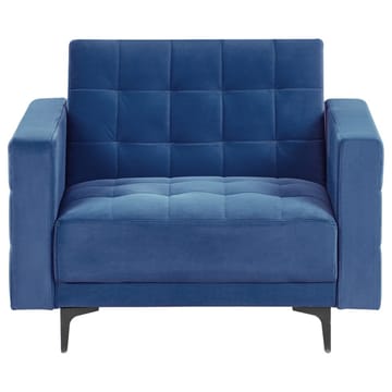 Fåtölj Aberdeen - Blå, Svart - Möbler - Fåtölj & stolar - Fåtölj