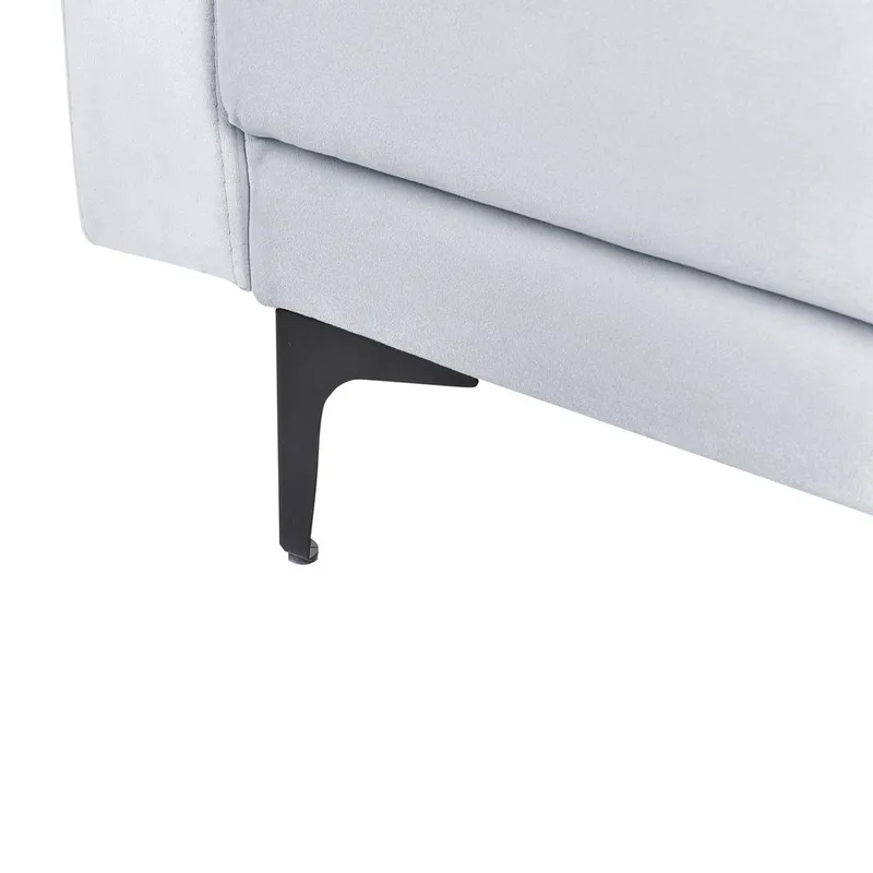 Fåtölj Aberdeen - Ljusgrå, svart - Möbler - Fåtölj & stolar - Fåtölj - Liggfåtölj