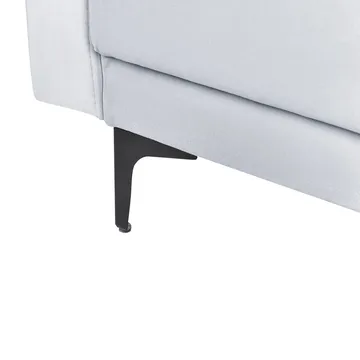 Fåtölj Aberdeen - Ljusgrå, svart - Möbler - Fåtölj & stolar - Fåtölj - Bäddfåtölj