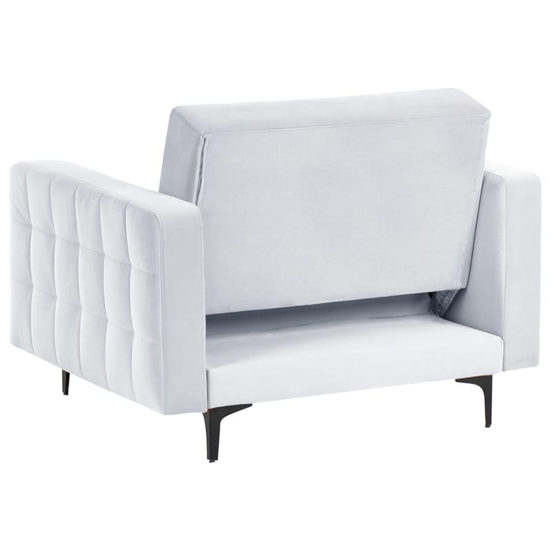 Fåtölj Aberdeen - Ljusgrå, svart - Möbler - Fåtölj & stolar - Fåtölj - Bäddfåtölj